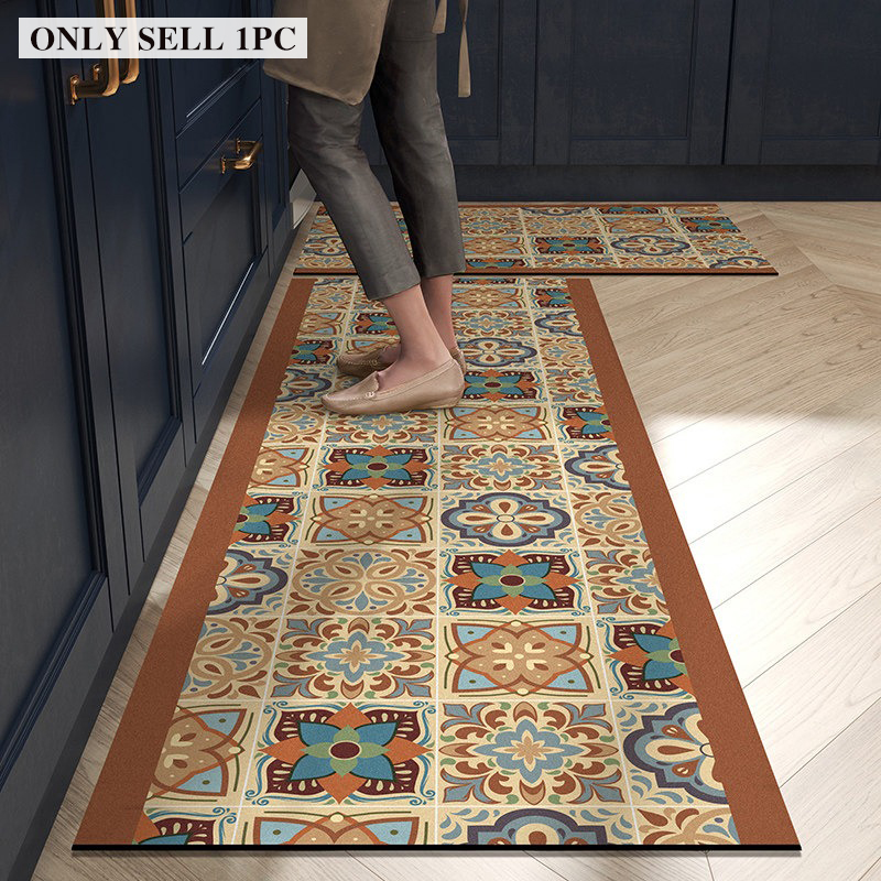 พรมปูพื้นครัวกันน้ำ พีวีซี หนั - Commercial Kitchen Tile บทวิจารณ์และราคา