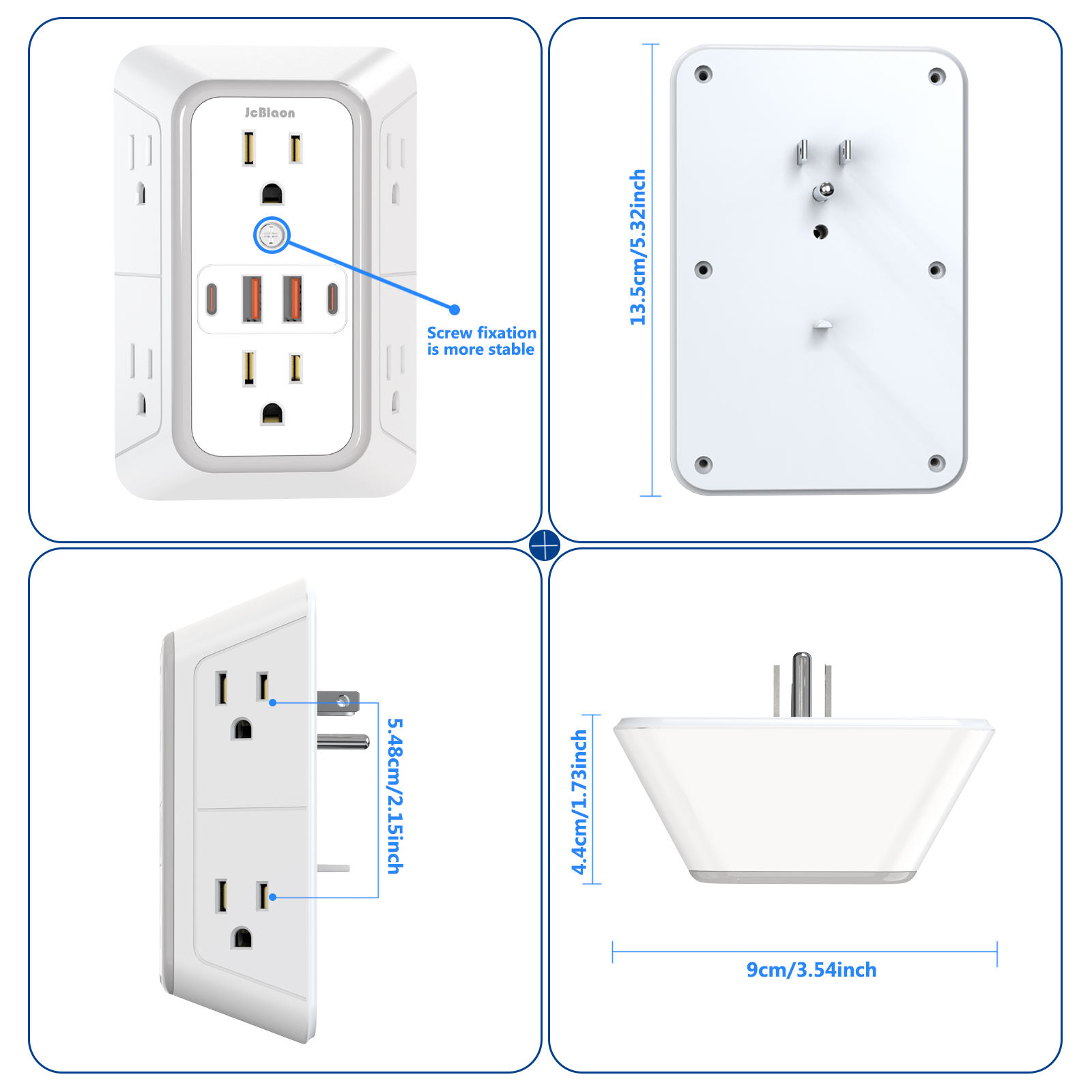 10-in-1 US Plug Power Strip,ป้ - Commercial Kitchen In Residential Home บทวิจารณ์และราคา