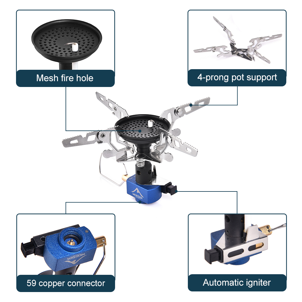 เตาแก๊สปิกนิกสำหรับตั้งแคมป์กล - Commercial Kitchen Burner บทวิจารณ์และราคา
